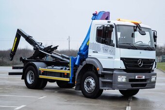 MERCEDES AXOR 1824 HÁKOVÝ NOSIČ KONTAJNEROV HYDRAULICKÁ RUKA - 2