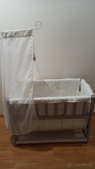 Detská postieľka roba so spacím vakom 4v1 - 2