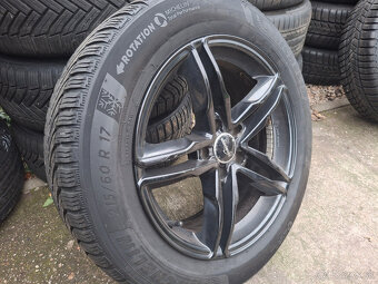 hlíníkové disky Audi/VW 5x112 17" pneu 215/60 r17 - 2