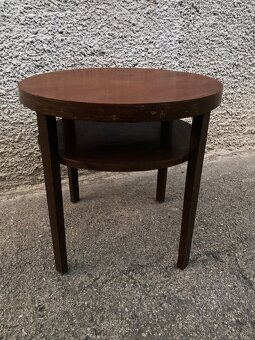 retro okrúhly konferenčný stolík - 2