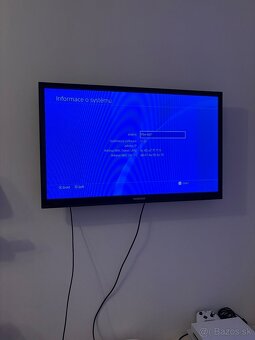 PS4 Pro – čierna, model CUH‑7016B, firmware 12.50 - 2