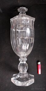 Kristalova vaza ako 1.cena z roku 1950 - 2