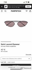 Saint Laurent slnecne okuliare original - 2