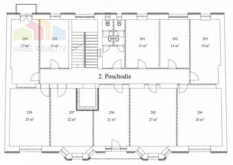PRENÁJOM kancelárske priestory od 15 m2 do 27 m2, Piešťany - 2