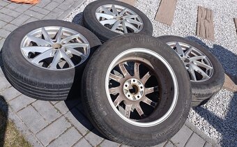 Alu disky s pneu 225/60 R17 5x114,3 - 2