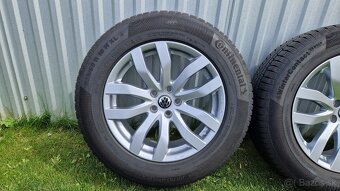 Zimná sada kolies VW Touareg 3, 5x112 R18 + pneu - 2