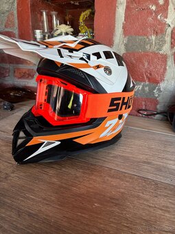Motocross-ova prilba veľkosť S - 2