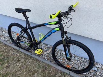 Krásny B’TWIN Rockrider 340 – TOP stav + nové LED osvetlenie - 2