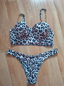 DÁMSKE LEOPARDIE PLAVKY - 2