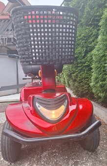Elektrický invalidný vozík skúter moped pre seniorov - 2
