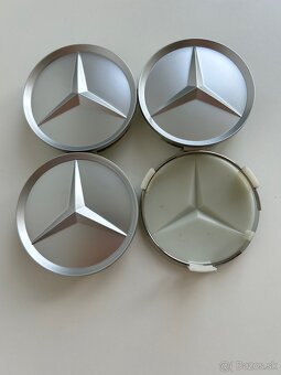 Mercedes Benz 75mm stredove krytky - 2