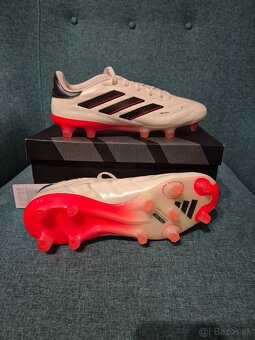 Kopačky Adidas Copa 1 FG (bielo-oranzove) - 2