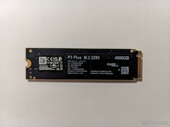 Crucial P3 Plus 4TB, M.2 2280, NVMe - 2
