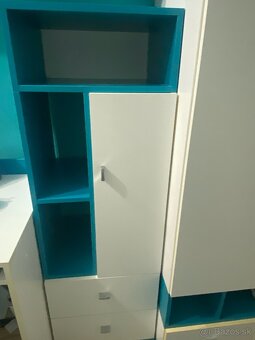 Modro biely nábytok - 2