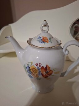 porcelánový čajník lúčne kvety - 2
