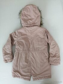 detská zimná bunda - parka veľkosť 128 - 2