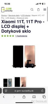 Xiaomi 11T Pro displej - 2