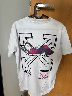 Predám biele tričko Off-White, veľkosť S - 2
