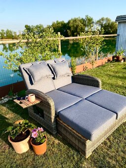 Ratanová sedačka/lehátko Bahia - 2