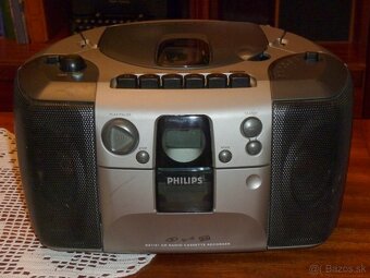 Predám rádiomagnetofón s CD Philips AZ1101 - 2
