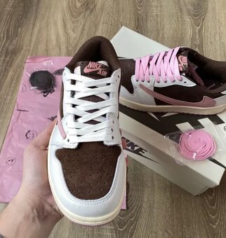 Nike Air Jordan x Travis Scott Cactus Jack Brown&Pink - 2