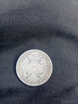 Predám 1Fl 1877,a 20grajciar 1763 - 2
