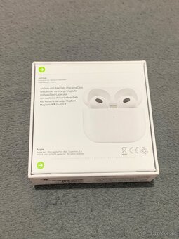 Predám Apple AirPods 3 Generácia Nové zabalené Nepoužívané - 2