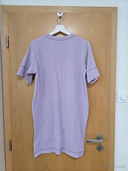 Fialové teplákové šaty Lull - 2