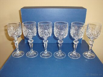 Luxusné krištálové poháre MIRELL v dóze zn. BOHEMIA CRYSTAL - 2