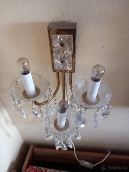 Nástenná krištáľová lampa - 2