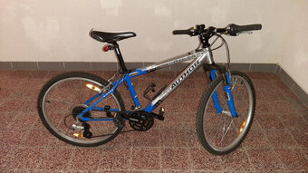 Detský bicykel AUTHOR MIRAGE 24 modrý - 2