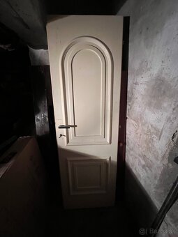 Staré interiérové dvere – 62 cm - 2