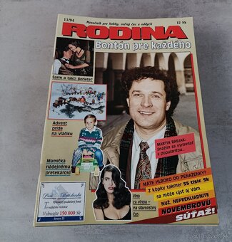 Časopis Rodina 21 kusov - 2