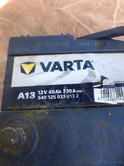 Autobatéria Varta 12V 40Ah 330A - 2