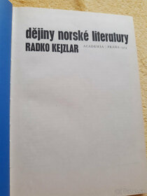 Radko Kejzlar Dejiny nórskej literatúry - 2