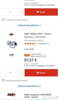 EGR ventil Fiat Ducato 2.2 D 100 Multijet - 2