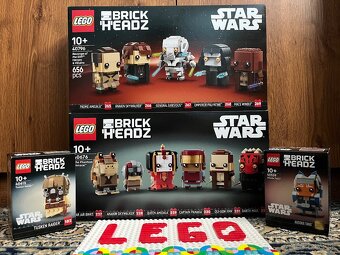 P: LEGO BrickHeadz - Star Wars Bundle - 13 postáv - NOVÉ - 2