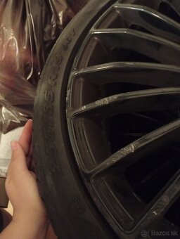 Sada diskov Mercedes 19" s letnými pneumatikami – 255/35 R1 - 2