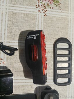 Lezyne Connect Drive 800XL / Strip Connect Pair, čierne - 2