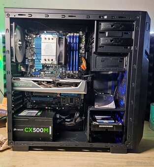 Herný PC so zárukou • RX 5500 XT 8G • i7 3770 • 16G - 2