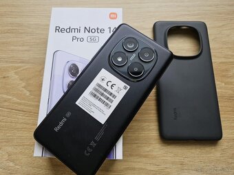 Xiaomi Redmi Note 14 Pro 5G 8GB/256GB,cierny,top stav,zaruka - 2