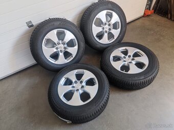 TOYOTA RAV4 zimné alu disky 5x114,3 R17+ 225/65/17 nepou - 2