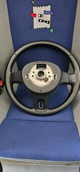Polo 6r kožený multifunkční volant - 2