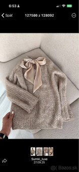 Luxusný predĺžený sveter Chanel - 2