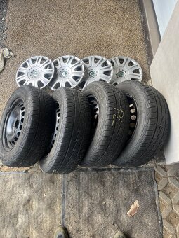 KOMPLET plechové disky ŠKODA - 2