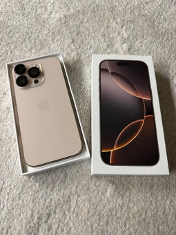 Predám Apple iPhone 16 Pro 256 GB Titánová púštna - 2