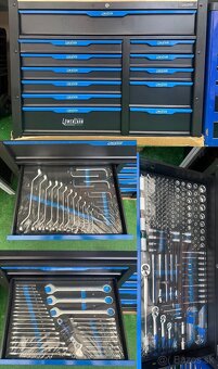 Dielensky vozik s naradim 12 suflikovy modry - 2