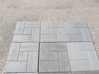Betónové dlažby imitácia dreva 30x30x3 - 2