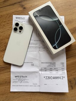 iPhone 16 Pro Max White Titanium 256GB - 2
