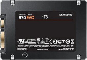 Predám SSD Disk - Samsung 870 EVO 1 TB - 2